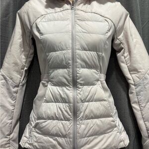 Lululemon Athletica lilac down for it all Jacket
